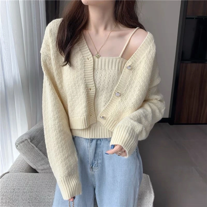 Tank top sale cardigan